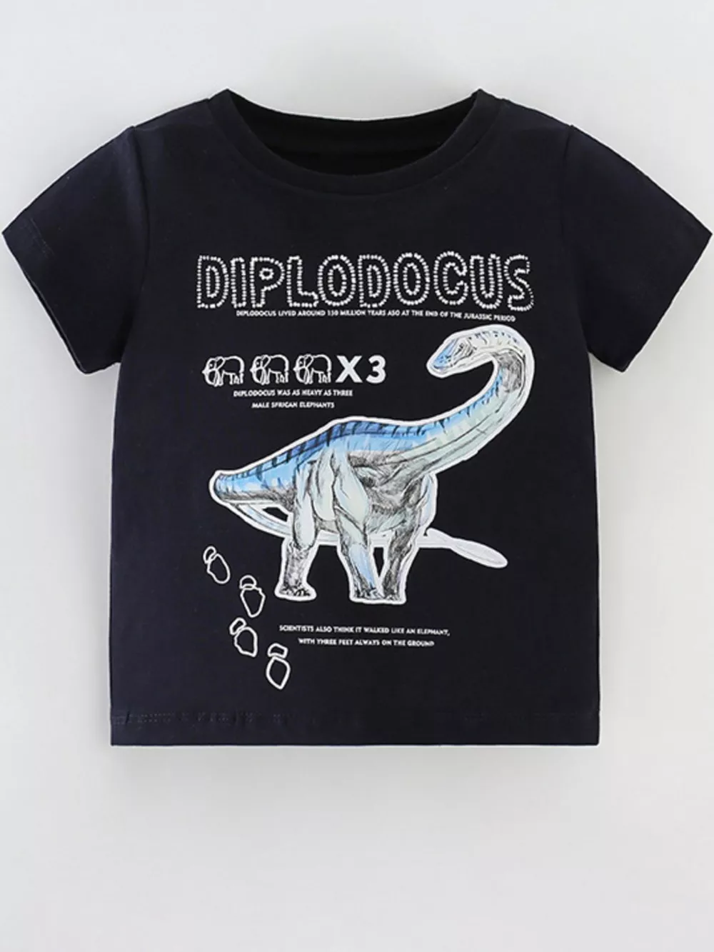 Children's Dinosaur Short Sleeve T-Shirt