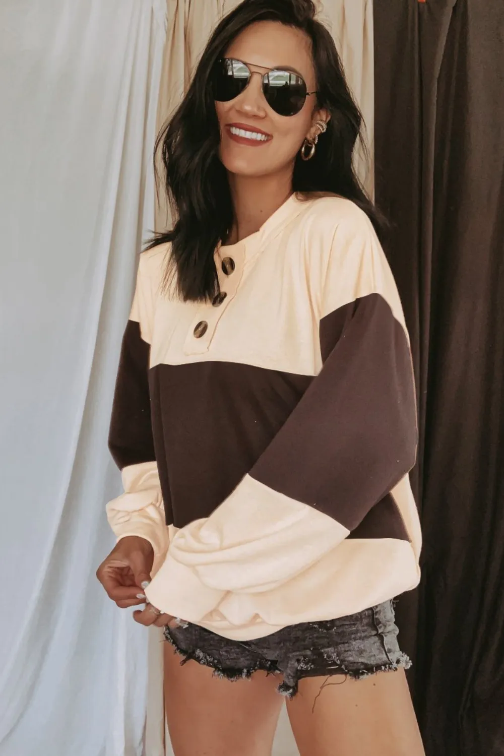 Round Neck Long Sleeve Sweatshirt, image 2
