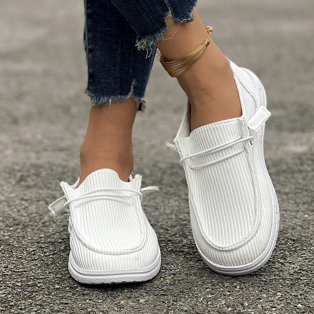 Round Toe Flat Slip-Ons, image 2