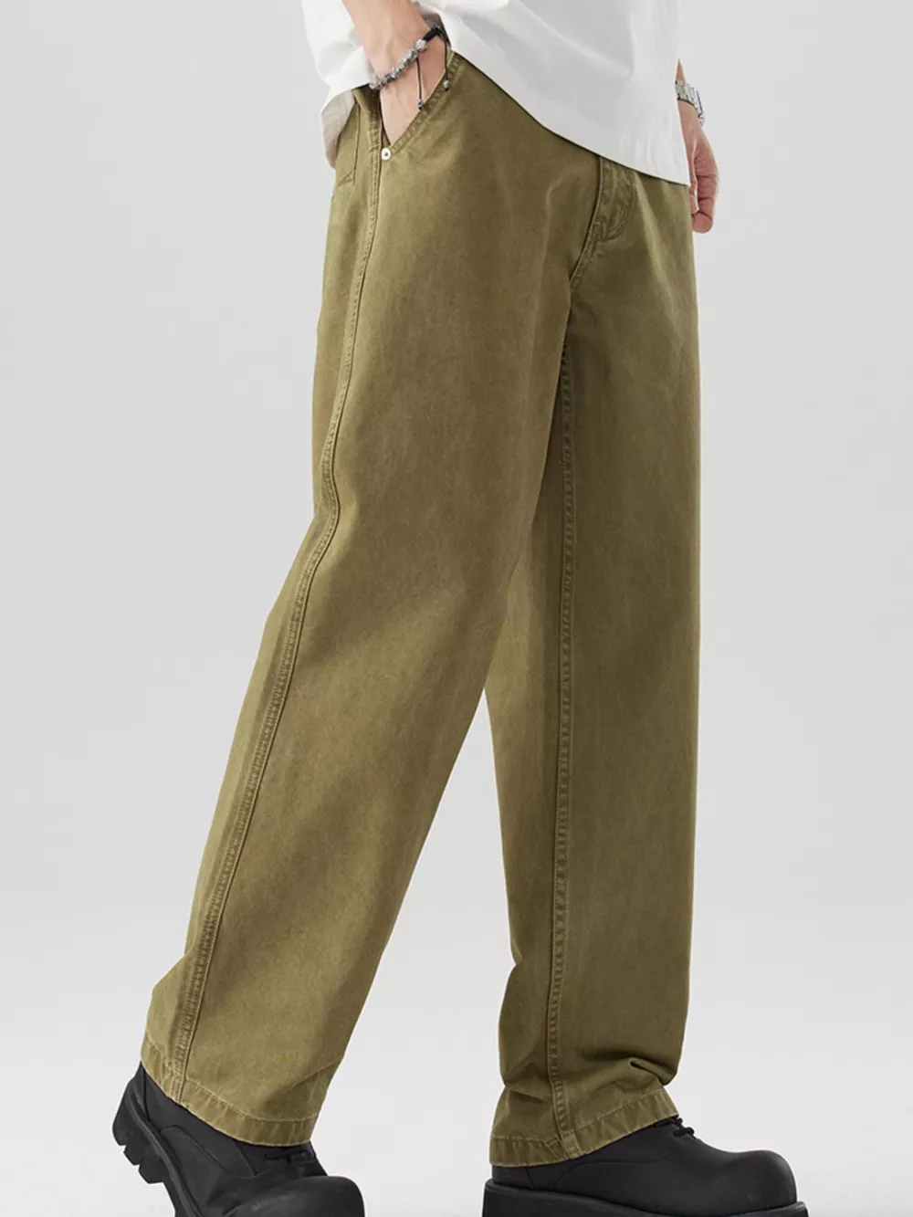 Men's Relaxed Fit Pants, image 2