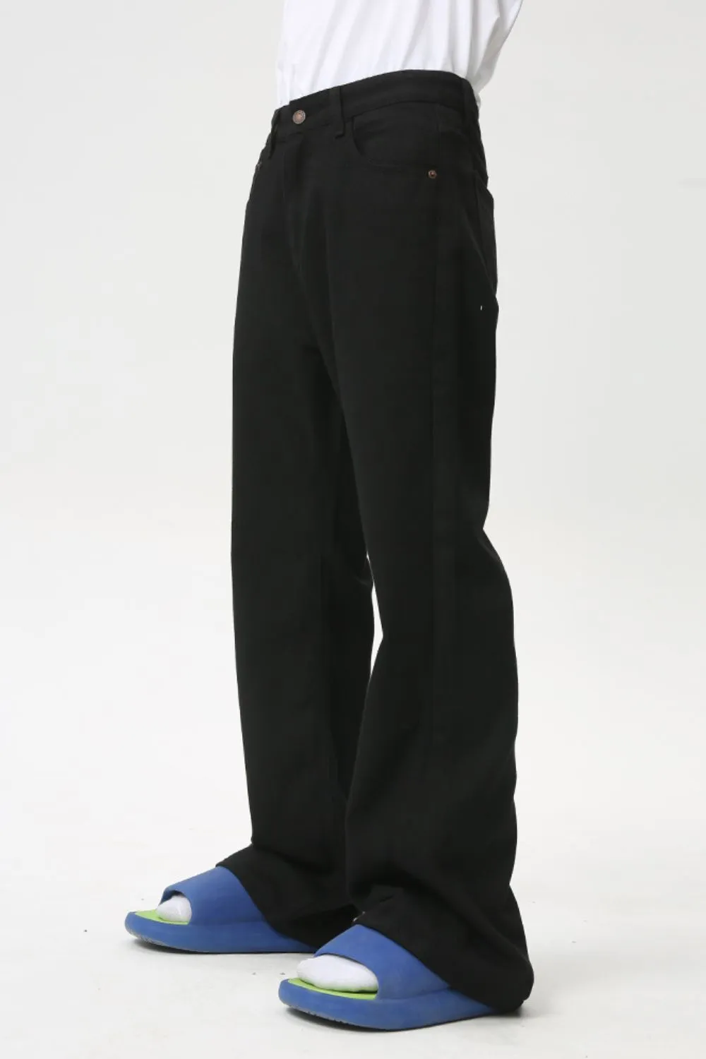 Mid Rise Jeans with Pockets, image 4