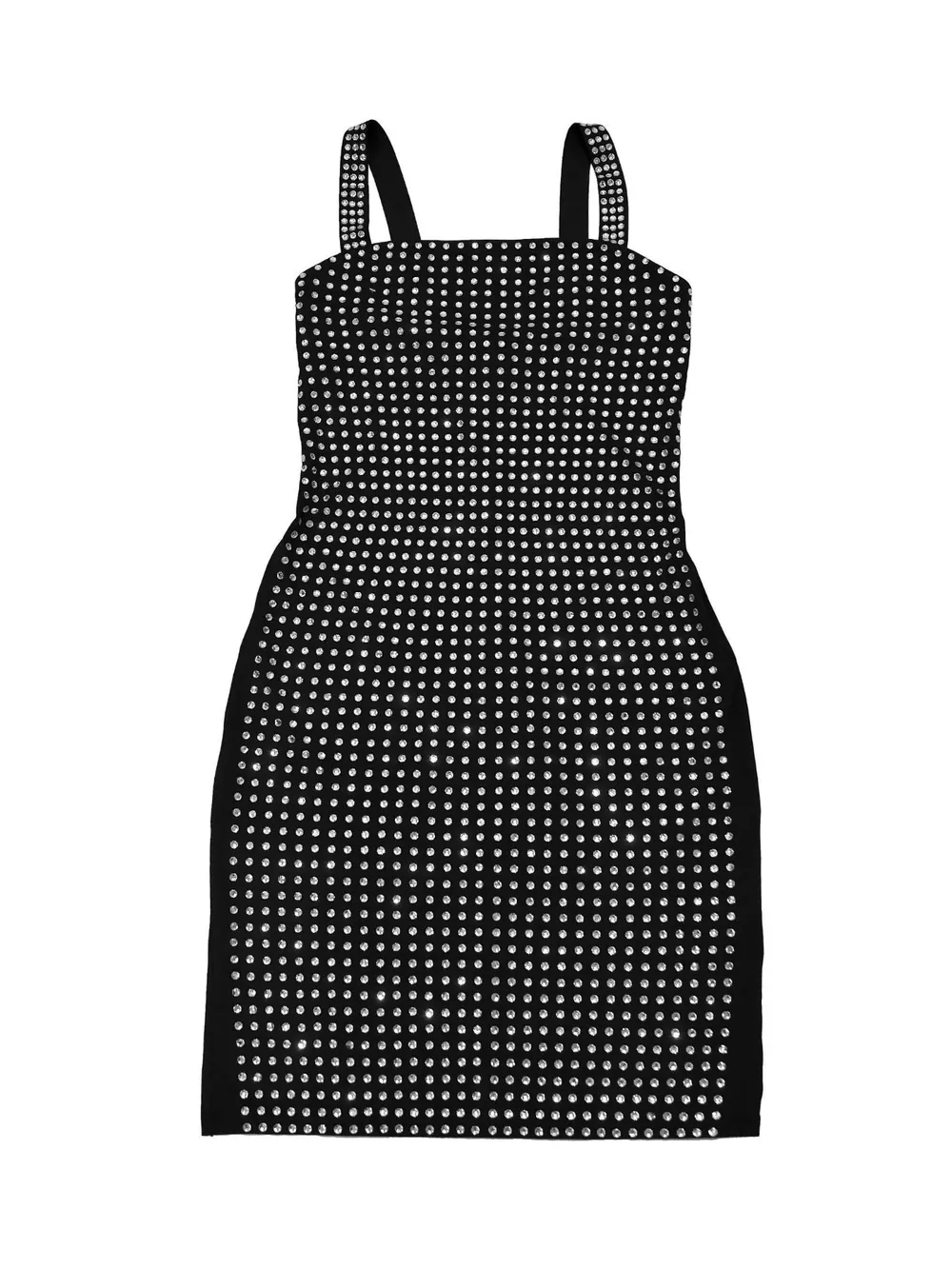 Rhinestone Embellished Bodycon Mini Dress, image 6