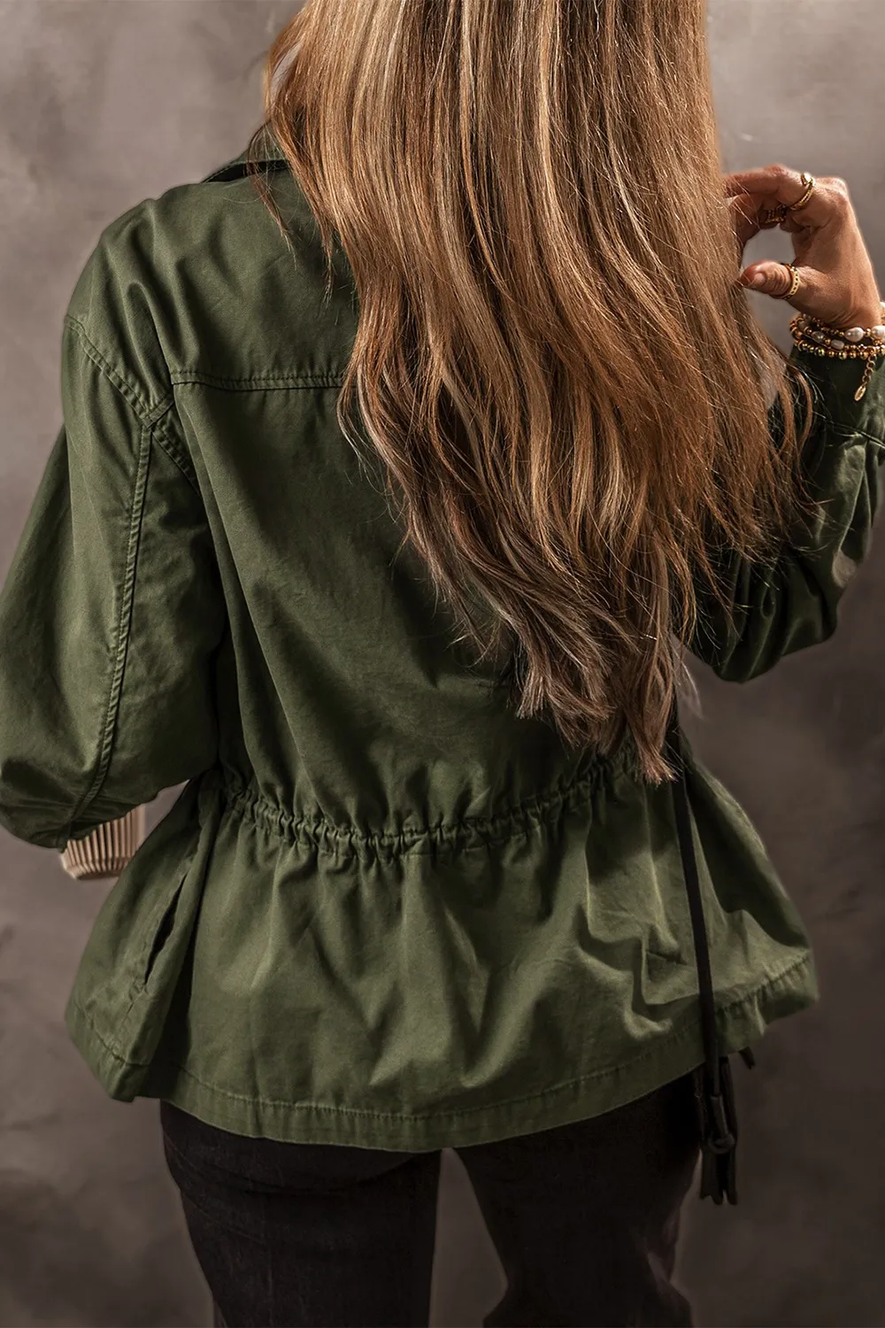 Zip Up Long Sleeve Jacket, image 2