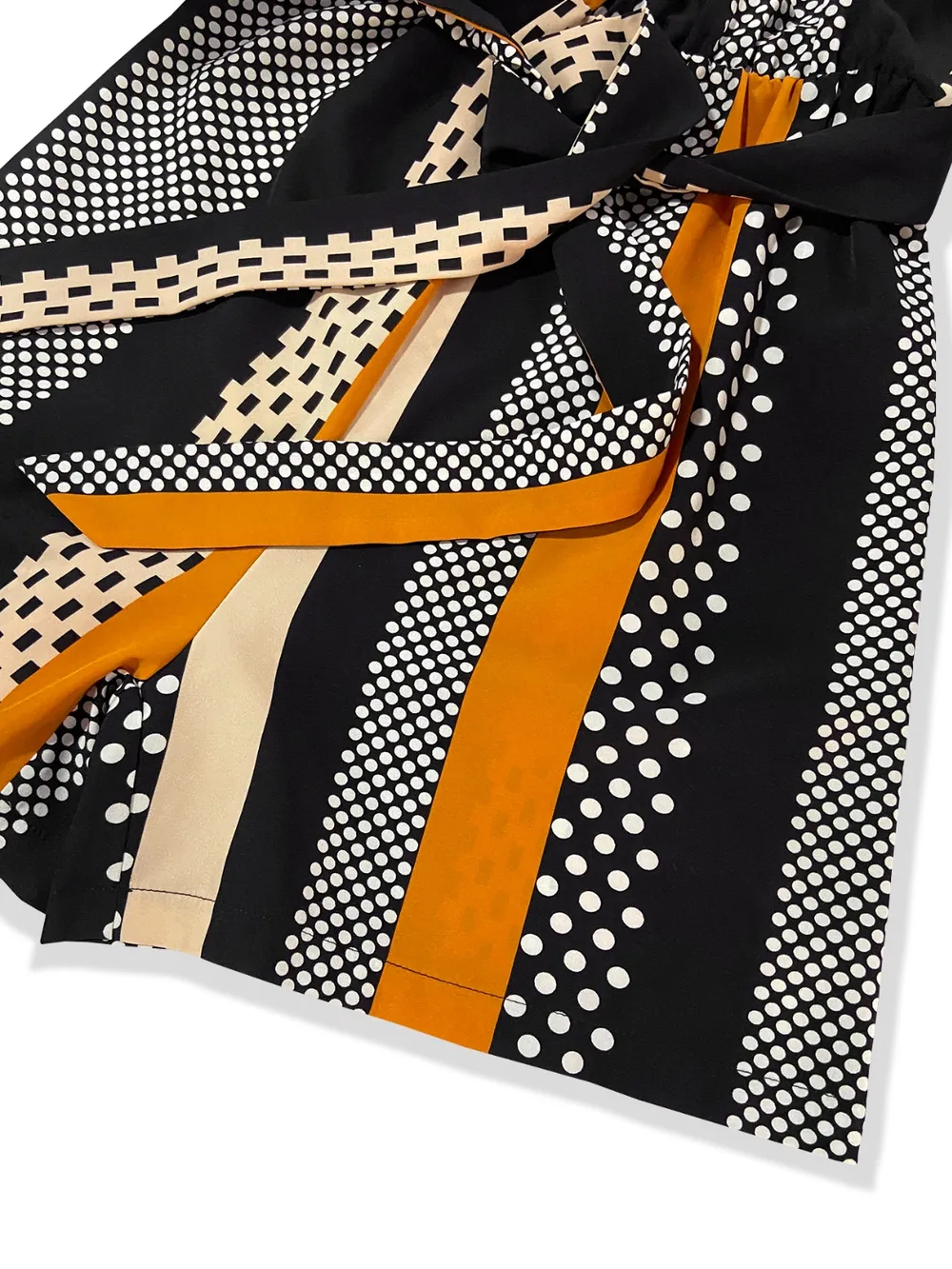 Tied Color Block Sleeveless Romper, image 5