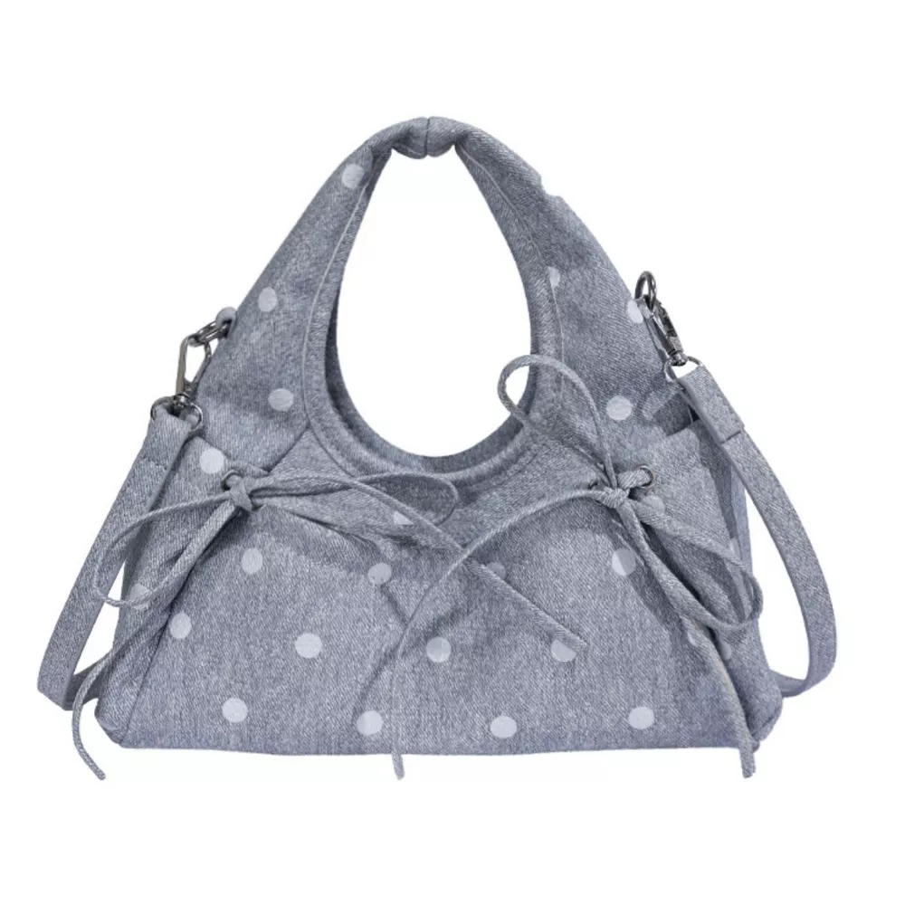Polka Dot Bow Handbag, image 9