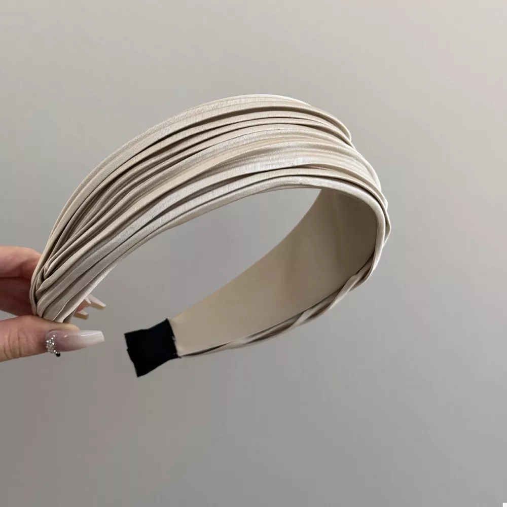 Pleated Wide Hair Headband, image 7