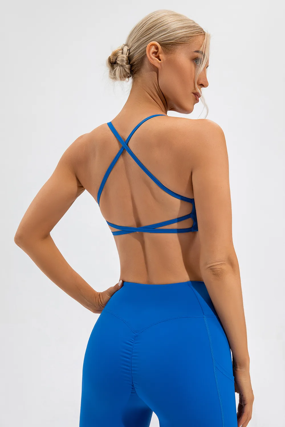 Crisscross Spaghetti Strap Active Cami, image 4