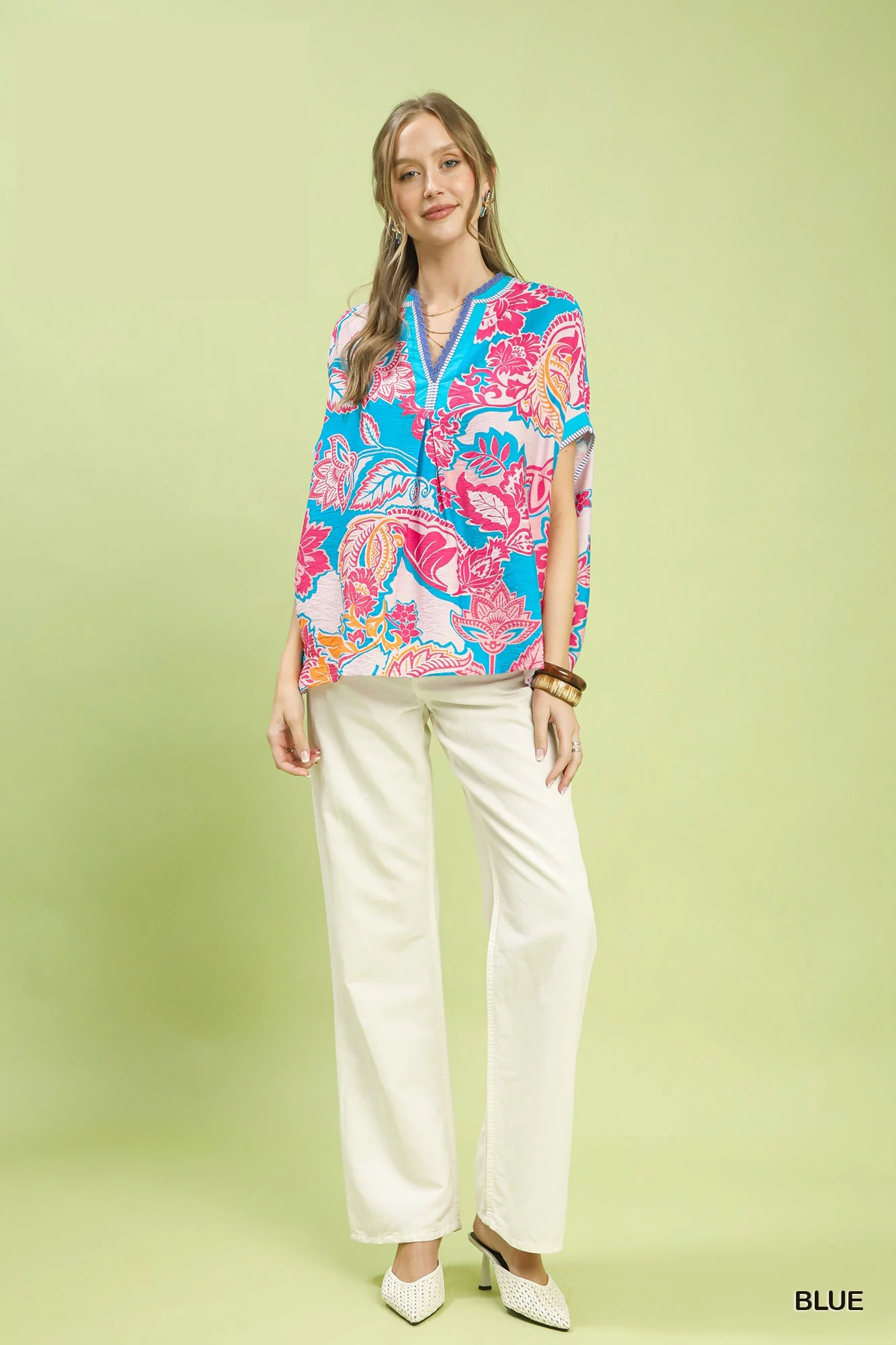 Abstract Print Oversized Top, image 4