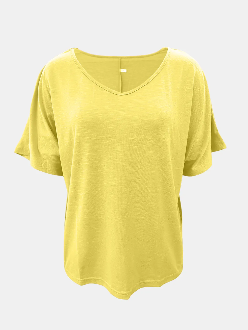 Full Size Scoop Neck Short Sleeve T-Shirt, image 8