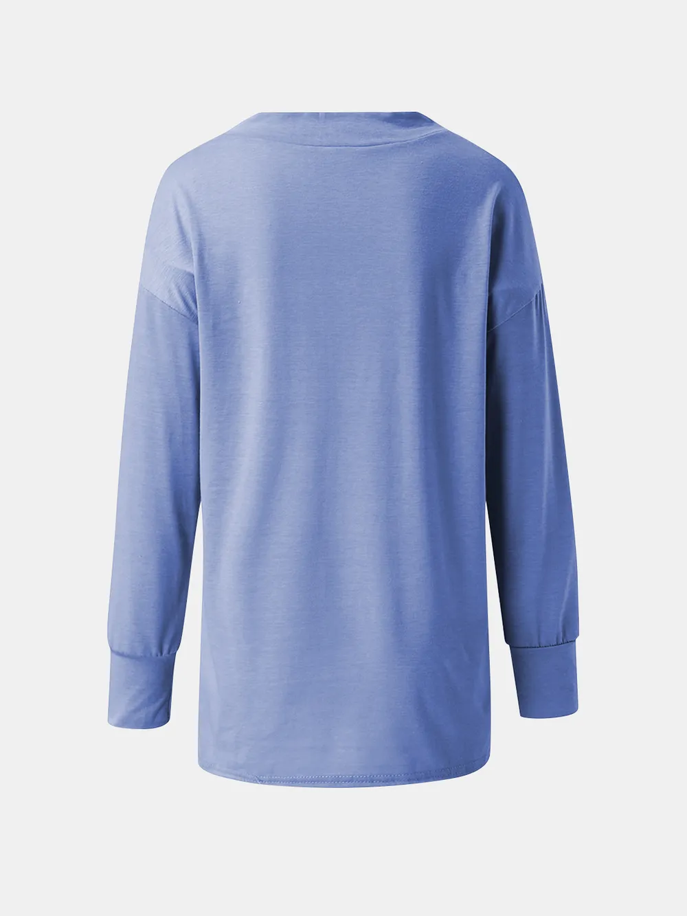 Full Size V-Neck Long Sleeve T-Shirt, image 7