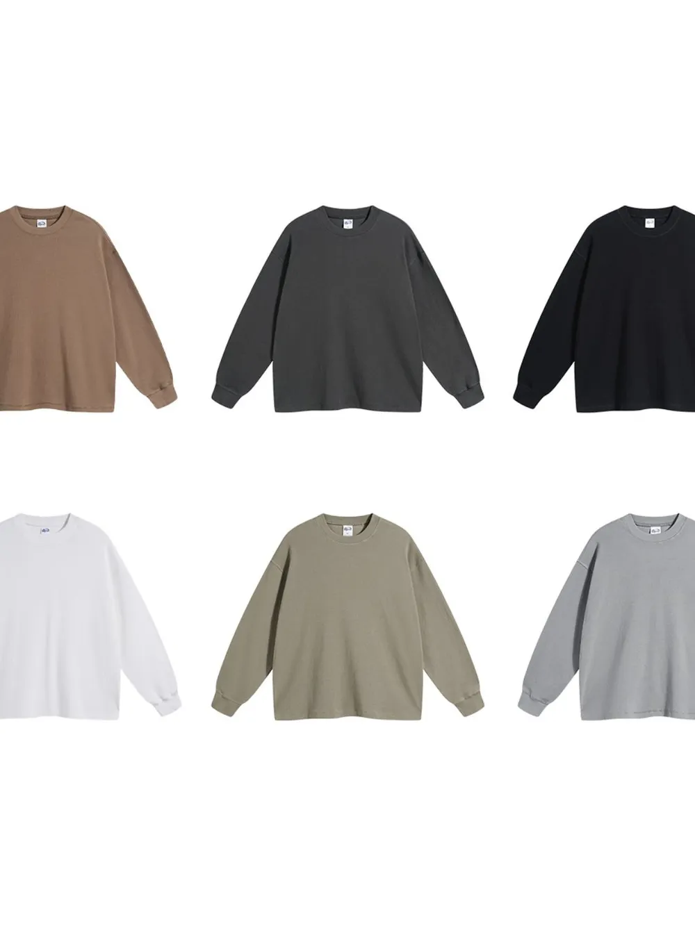 Men's Round Neck Long Sleeve T-Shirt, image 12