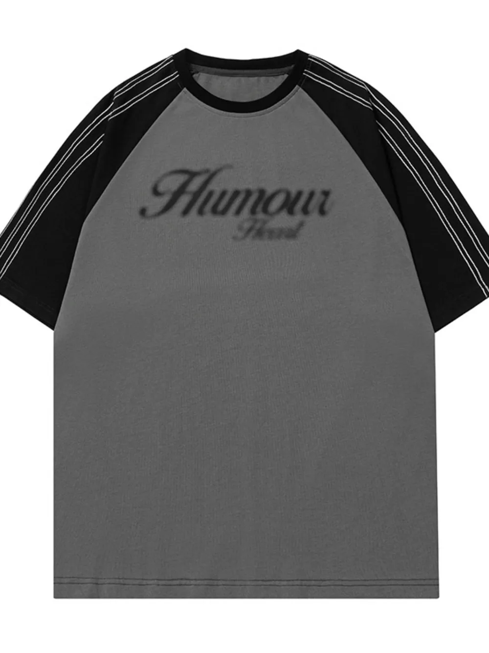 Men‘s Letter Round Neck Half Sleeve T-Shirt, image 8