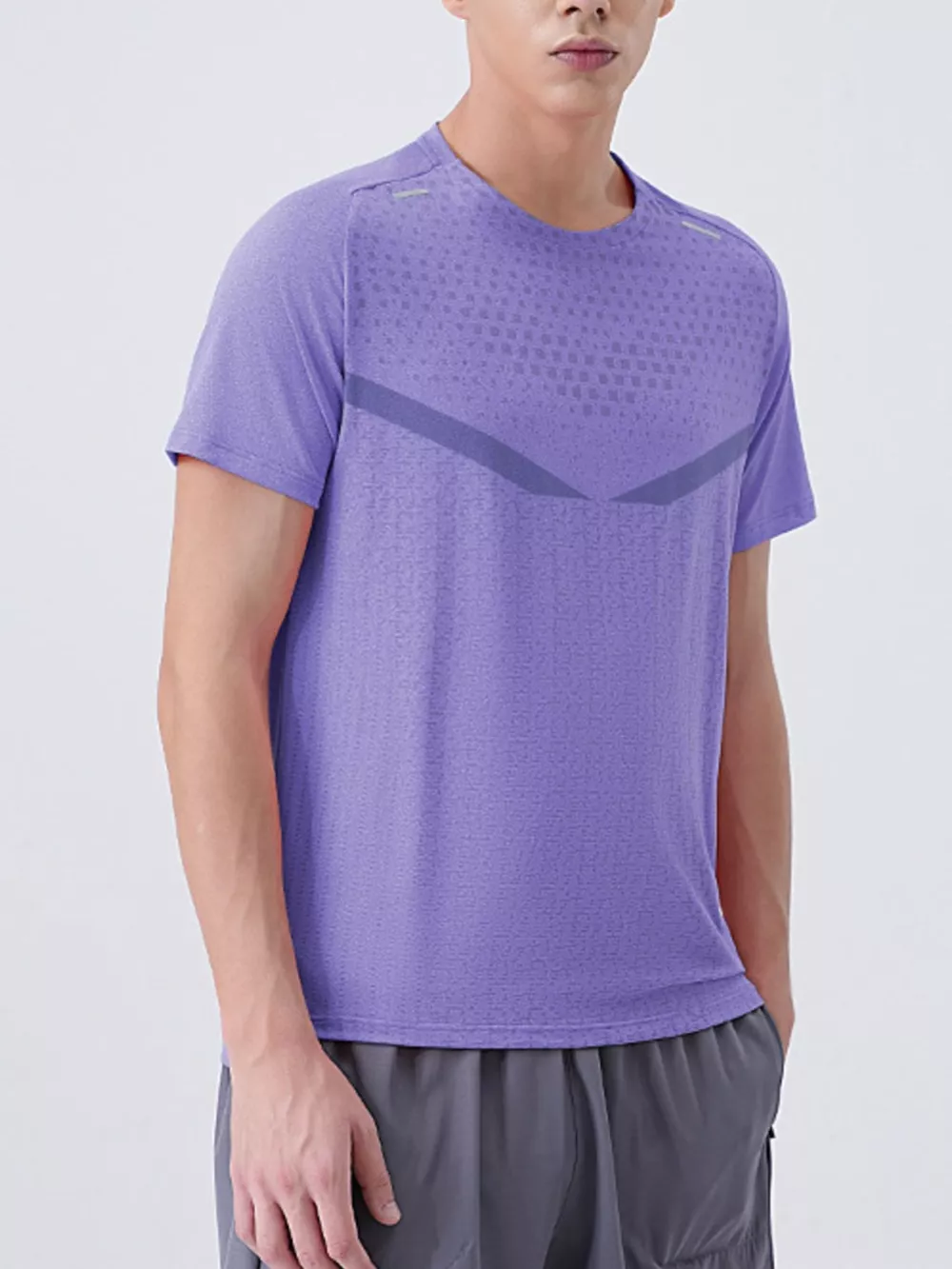 Men's Plus Size Breathable Quick-Dry Active T-Shirt, image 7