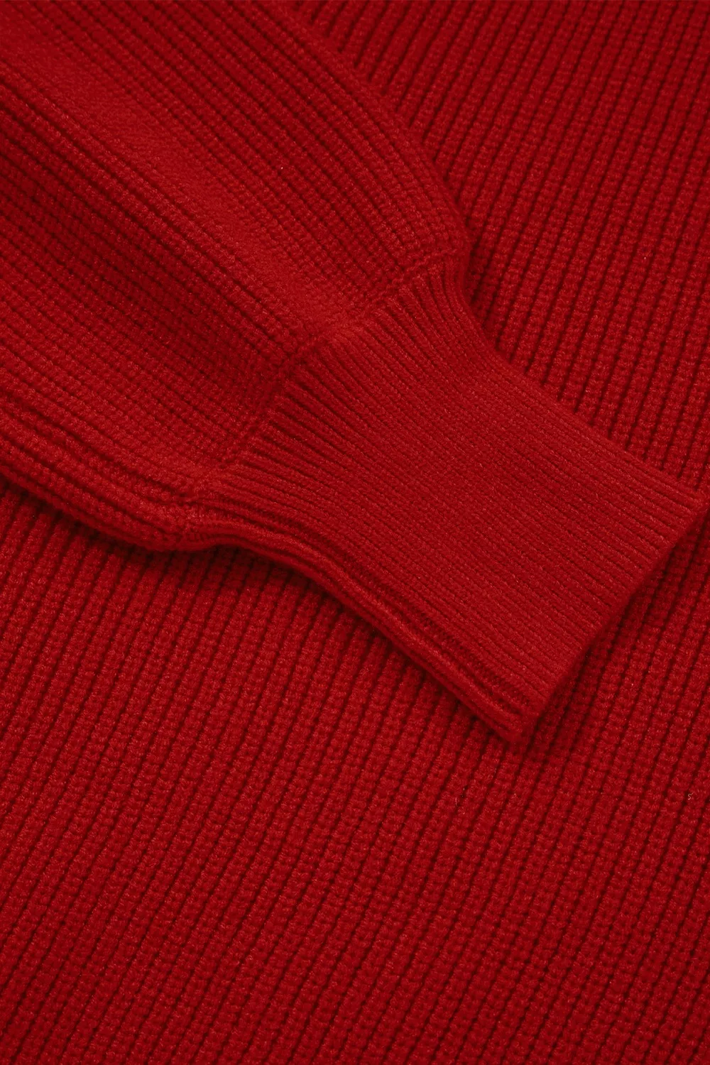 Lantern Sleeve V Neck Knot Back Sweater, image 3