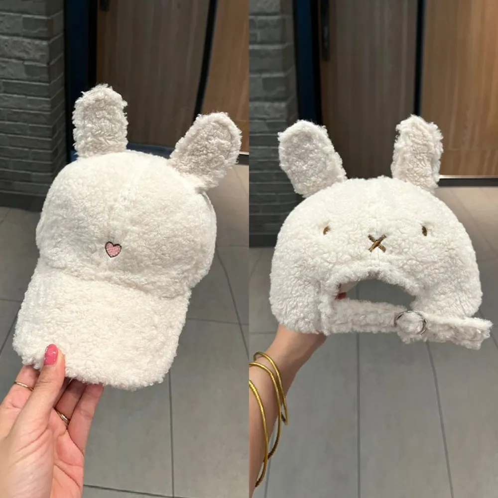 Cute Fluffy Bear Ears Winter Hat, image 3