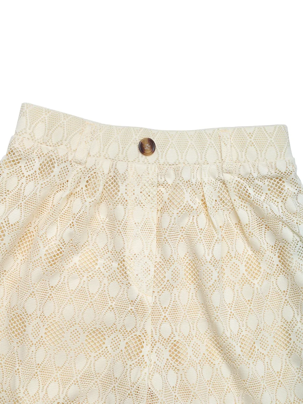 Decorative Button Wide Leg Pants, image 3