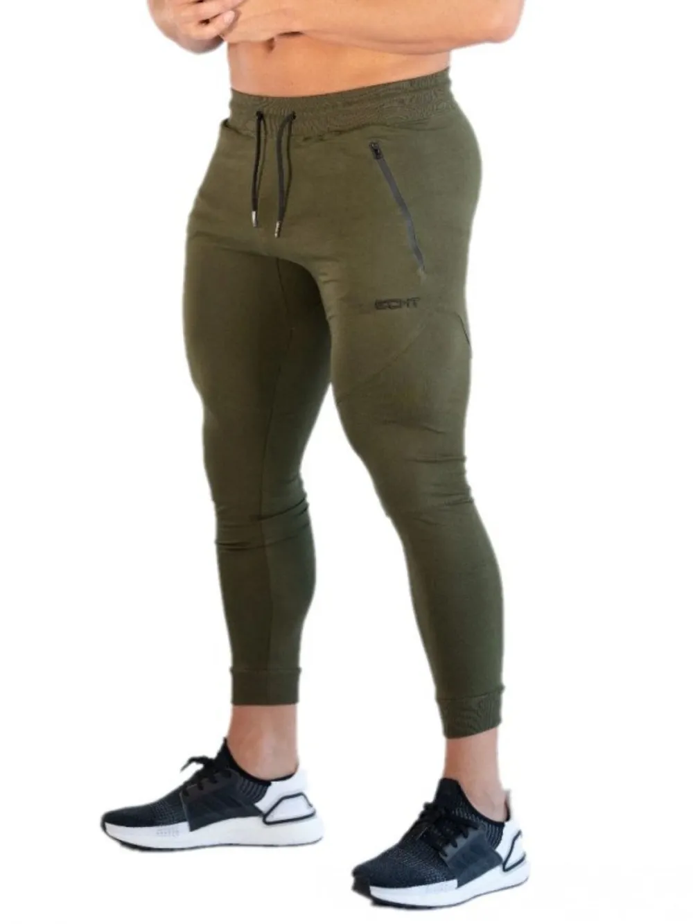 Men's Plus Size Drawstring Active Pants, image 3