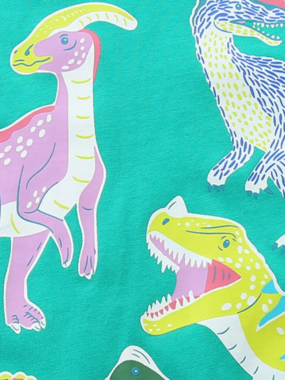 Children's Dinosaur Print Crew Neck Short Sleeve T-Shirt, image 4