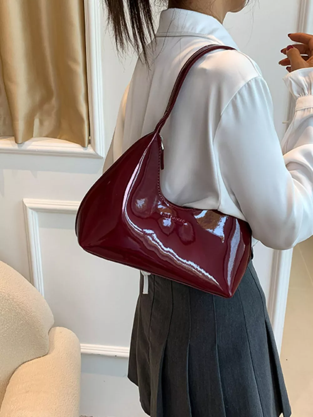 PU Leather Shoulder Bag, image 4