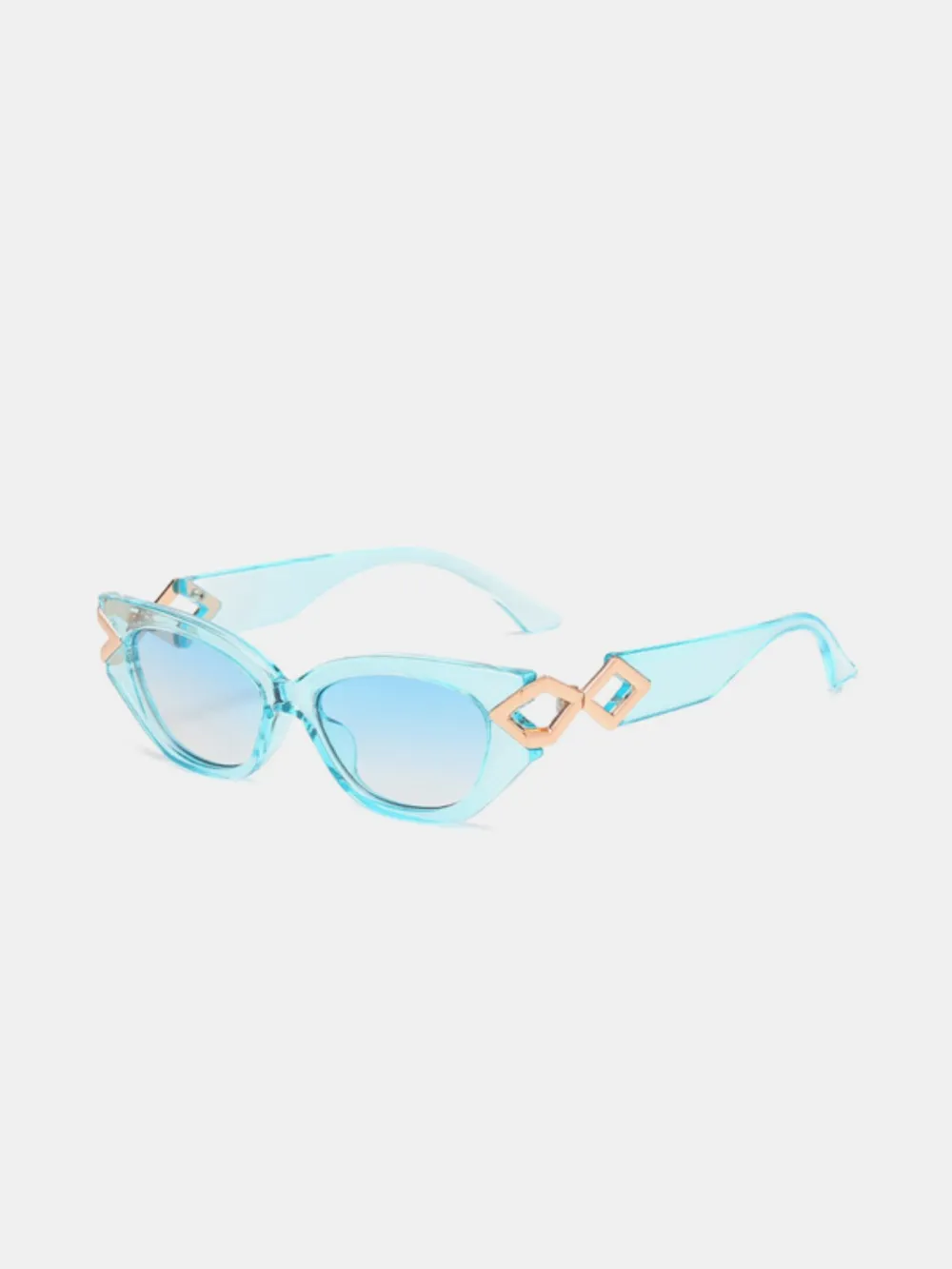 Polycarbonate Frame Cat-Eye Sunglasses, image 3