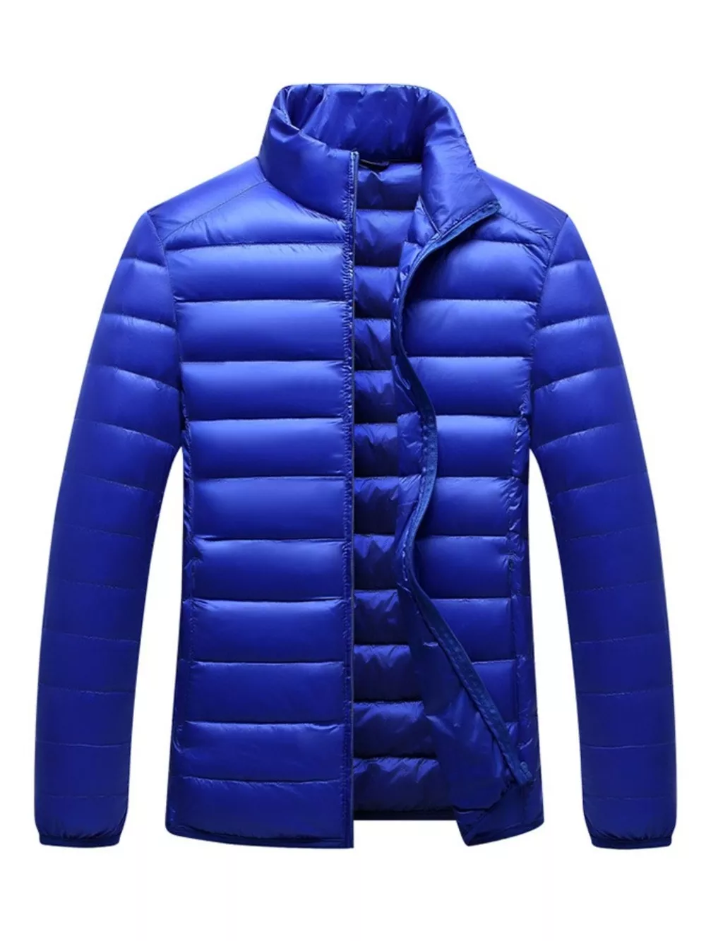 Men's Plus Size Lightweight Packable Puffer Jacket, image 2
