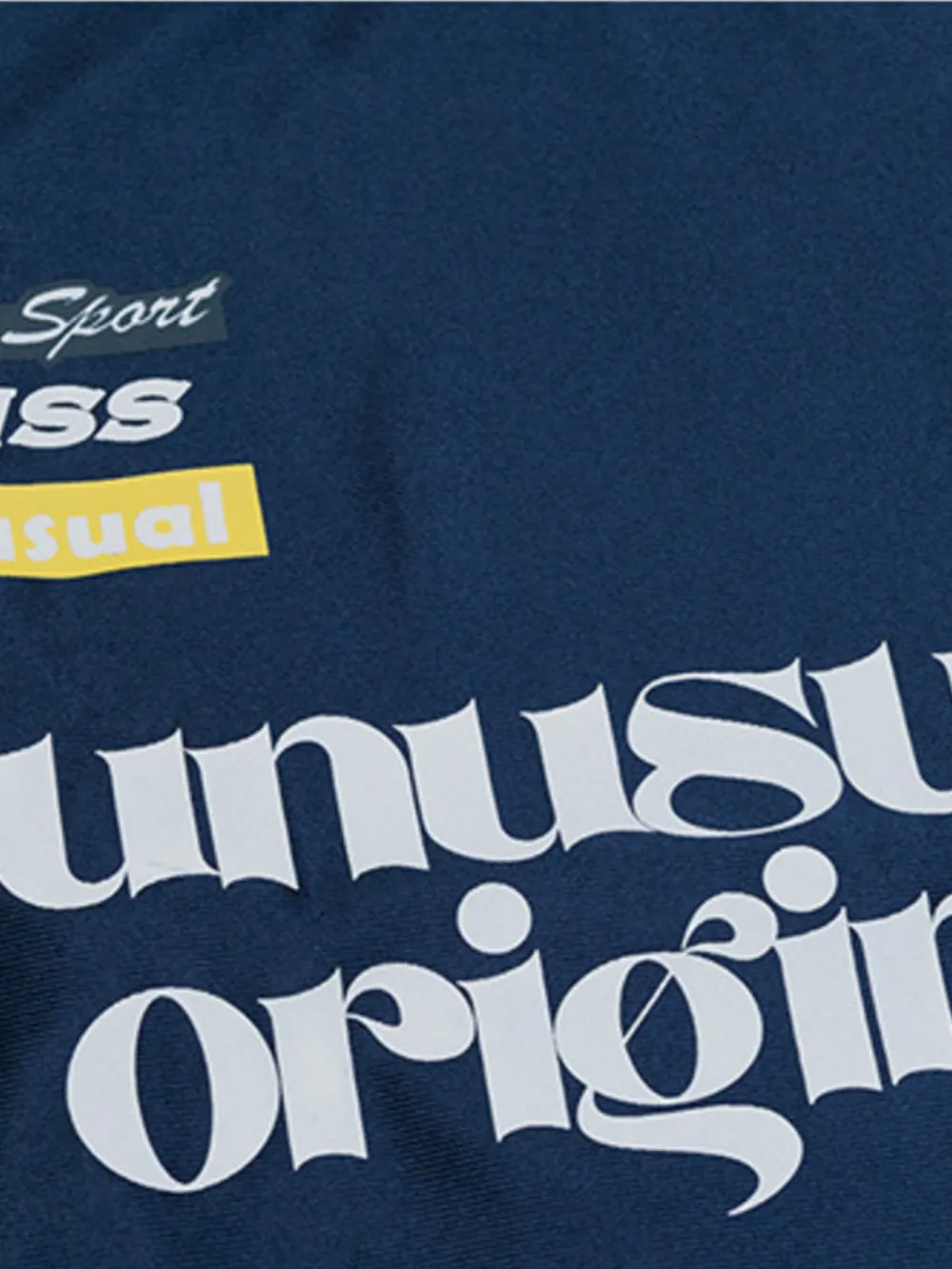 Men's Letter Graphic Round Neck T-Shirt, image 5