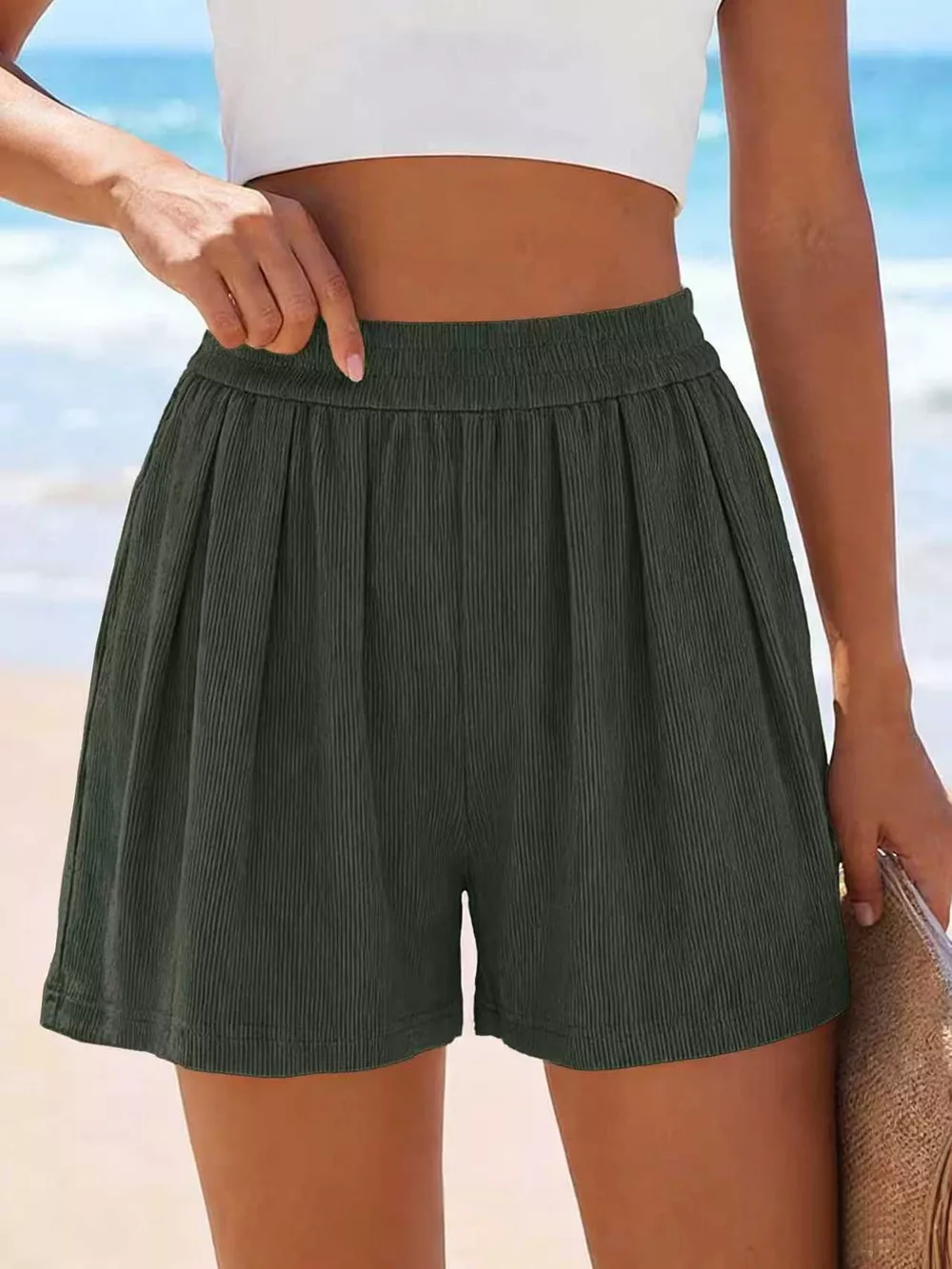 High-Waisted Shorts, image 10