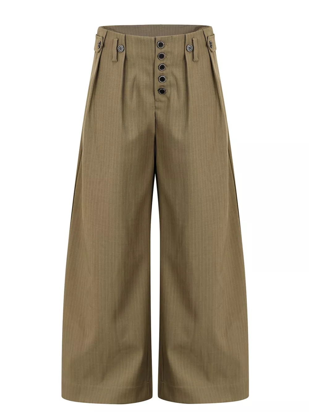 Men's Striped Wide-Leg Pants, image 9