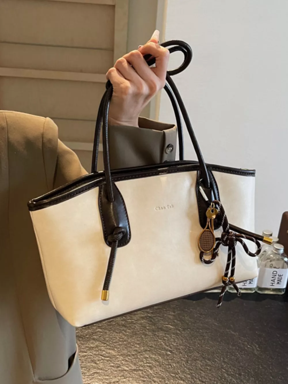 Two-Tone Shoulder Bag, image 2