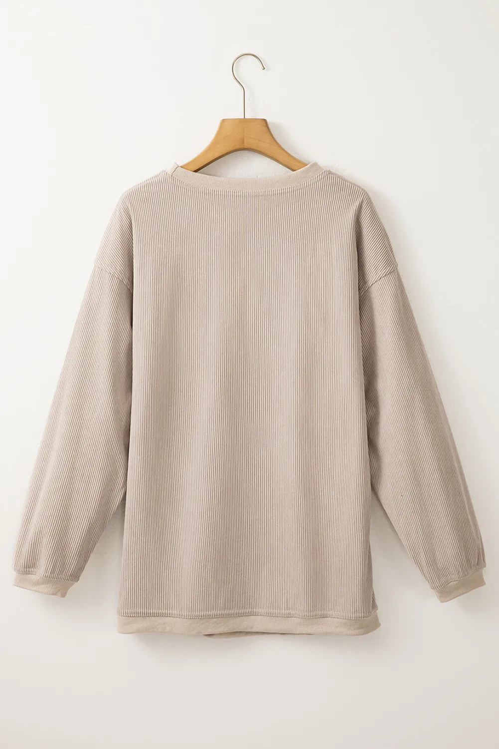 Full Size Sequin Boots Round Neck Long Sleeve Sweatshirt, image 2