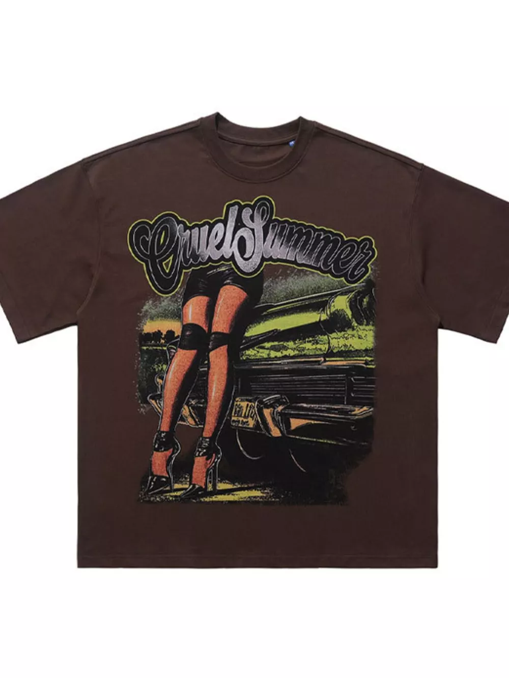 Men's Graphic Round Neck Short Sleeve T-Shirt, image 3