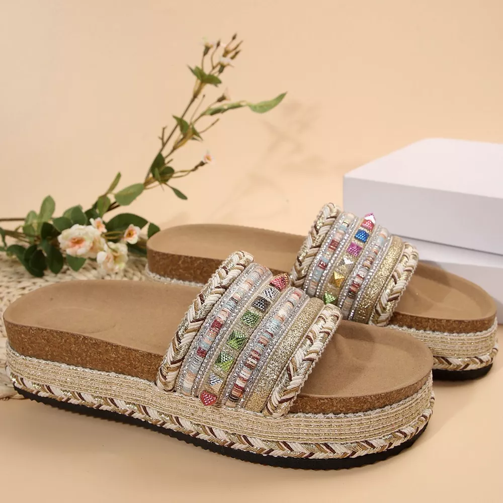 Open Toe Platform Sandals, image 4