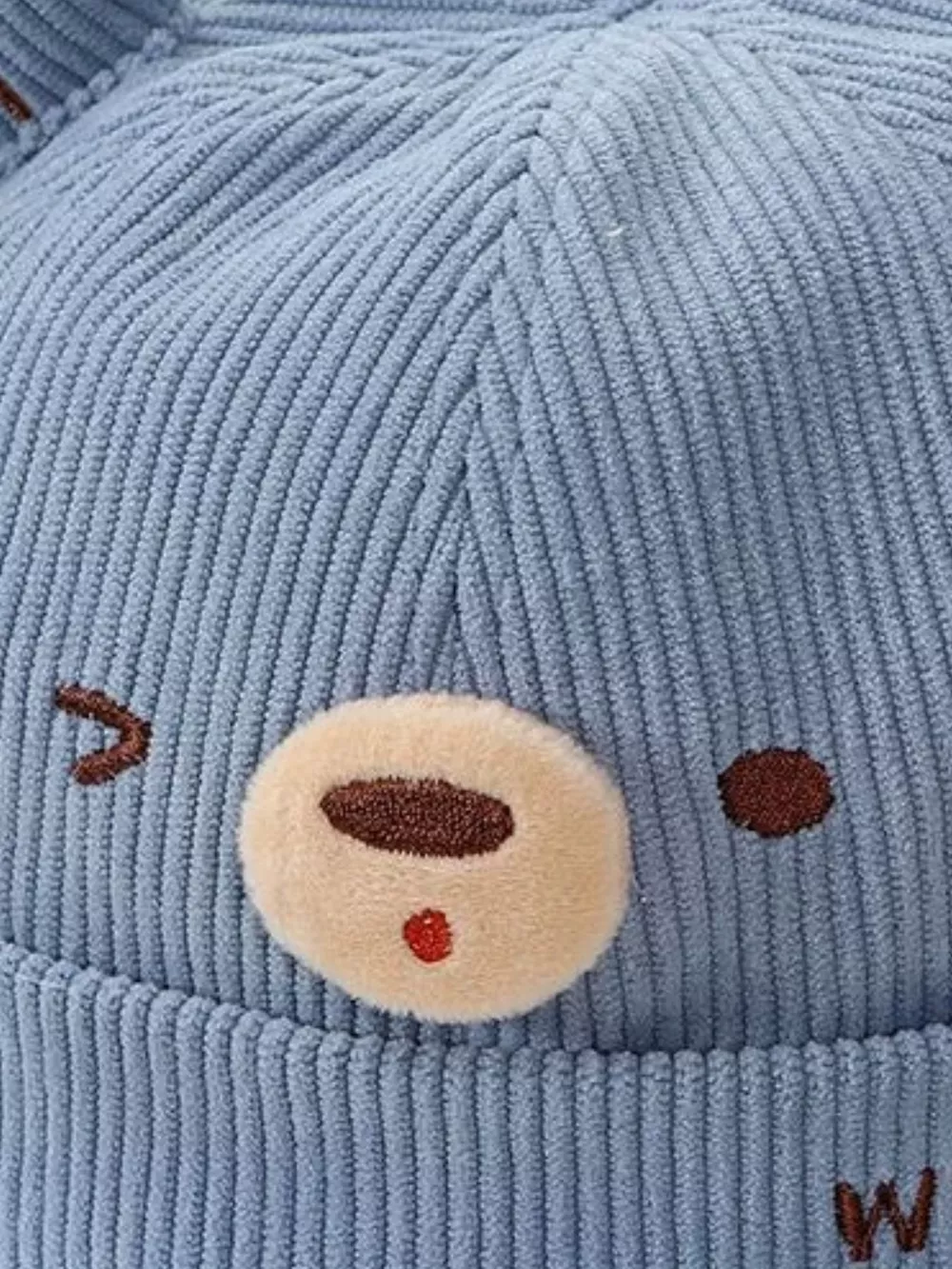 Children's Bear Ear Corduroy Hat, image 12
