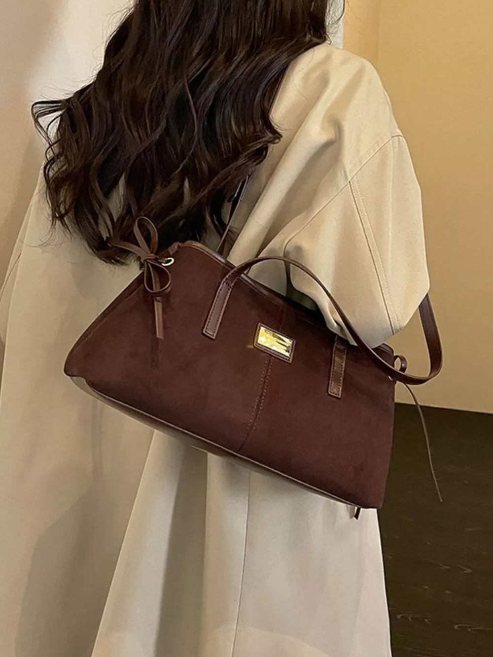 Side Tied Shoulder Bag, image 3