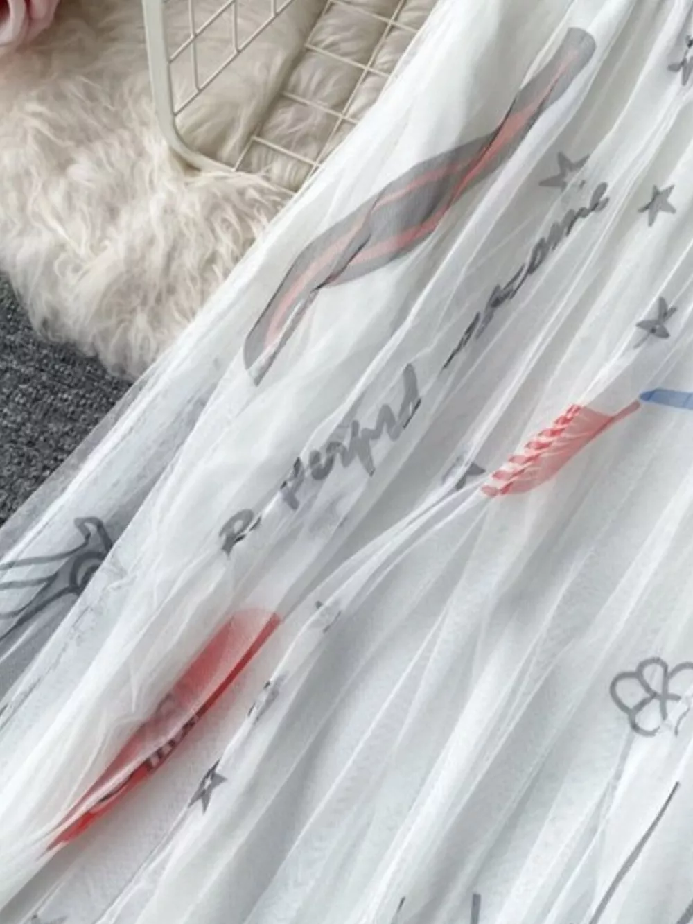 Printed Tulle Skirt, image 18