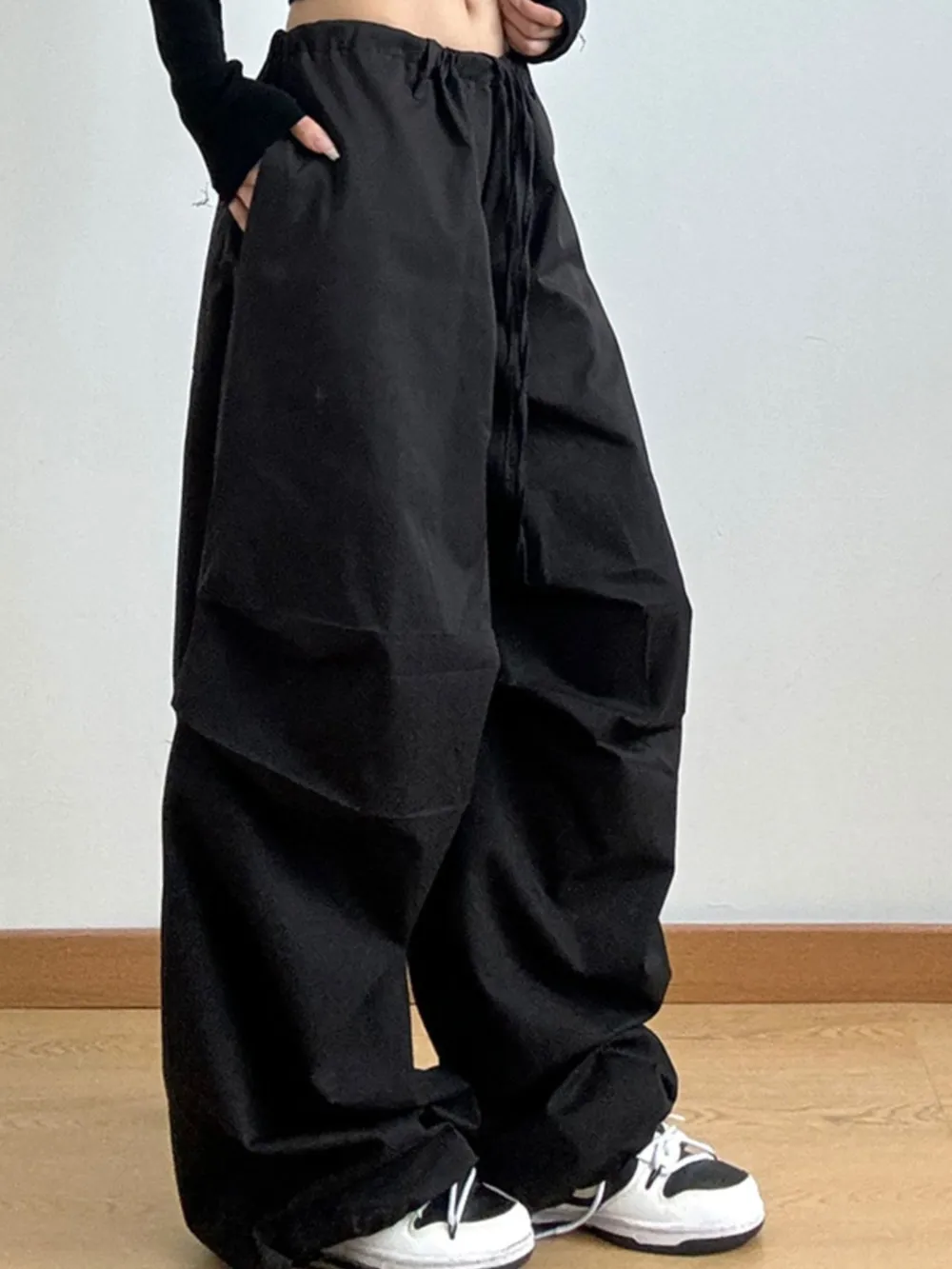 Wide Leg Casual Drawstring Pants, image 10