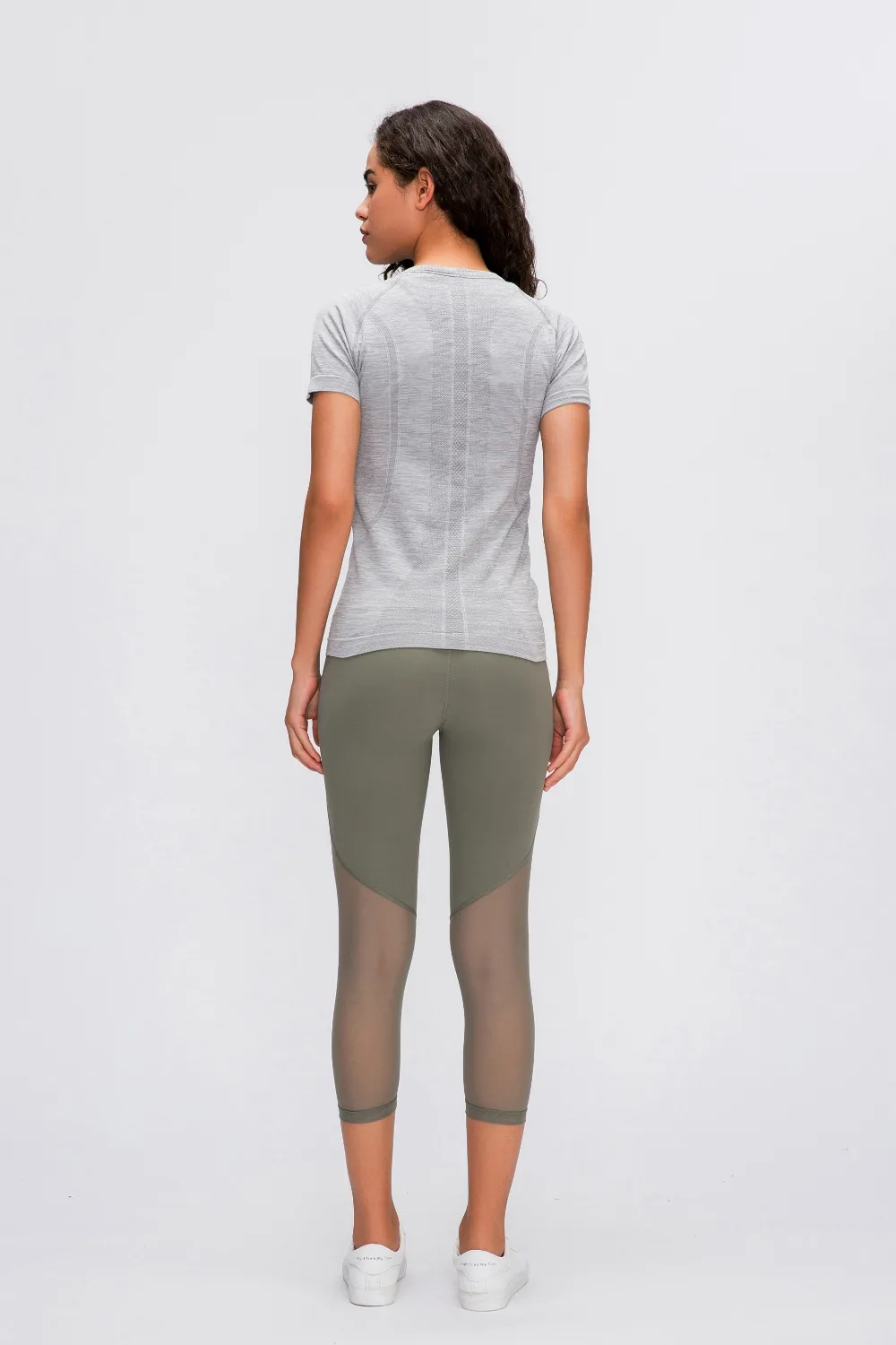 Round Neck Short Sleeve Active T-Shirt, image 2
