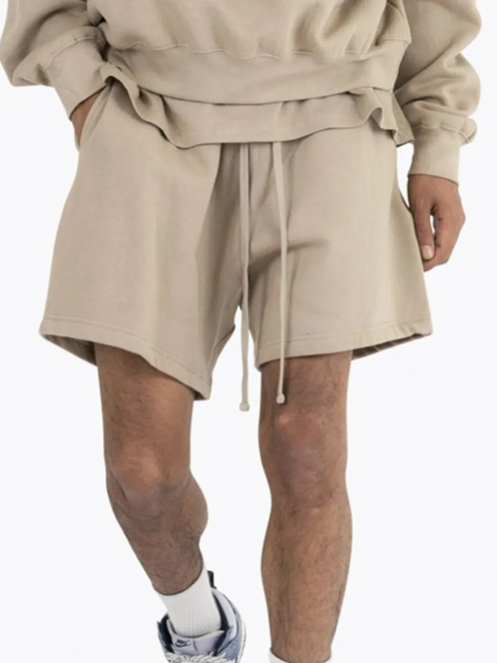 Men's Plus Size Drawstring Shorts, image 3