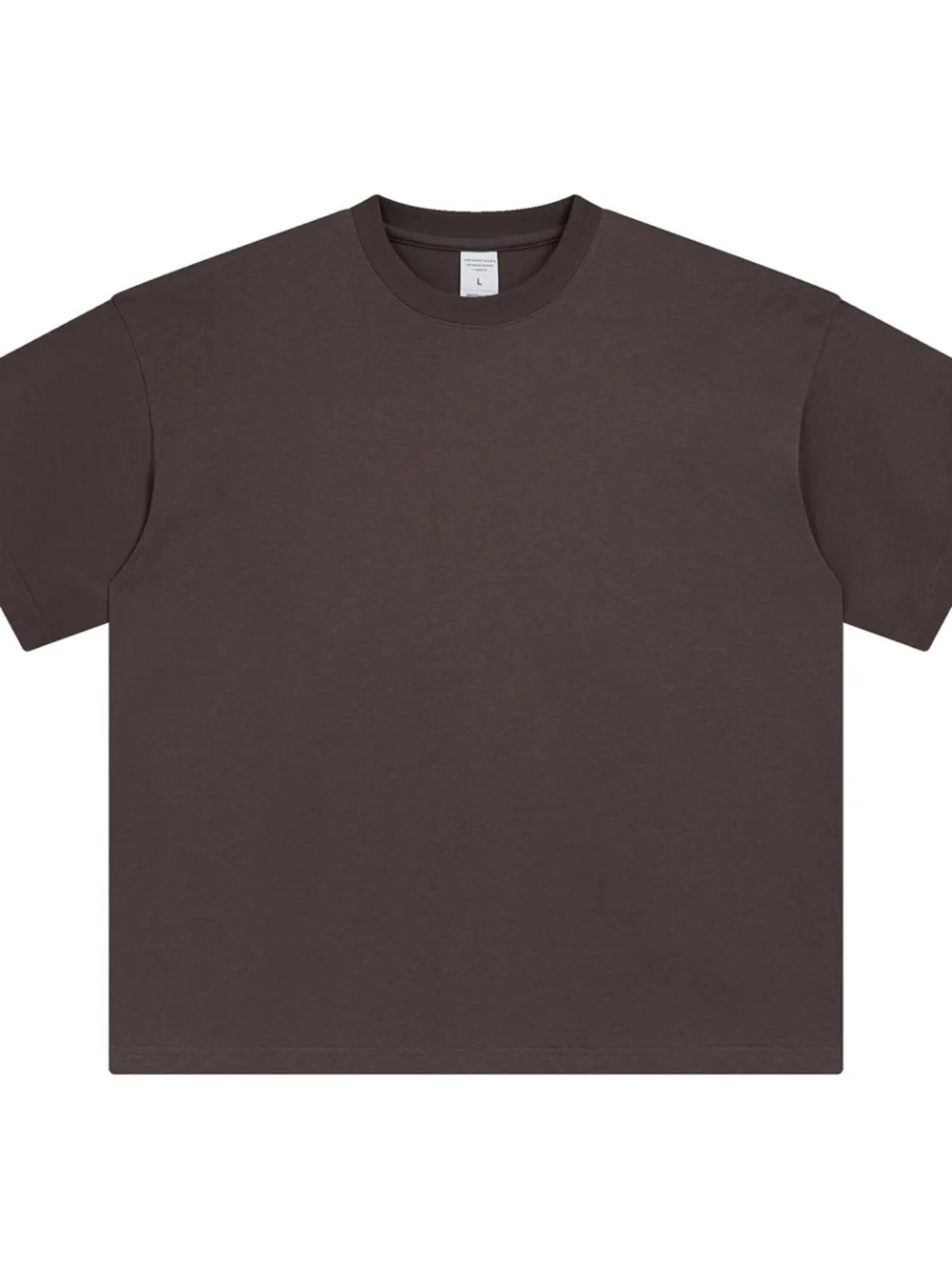 Men's Oversized Casual Round Neck T-Shirt, image 6