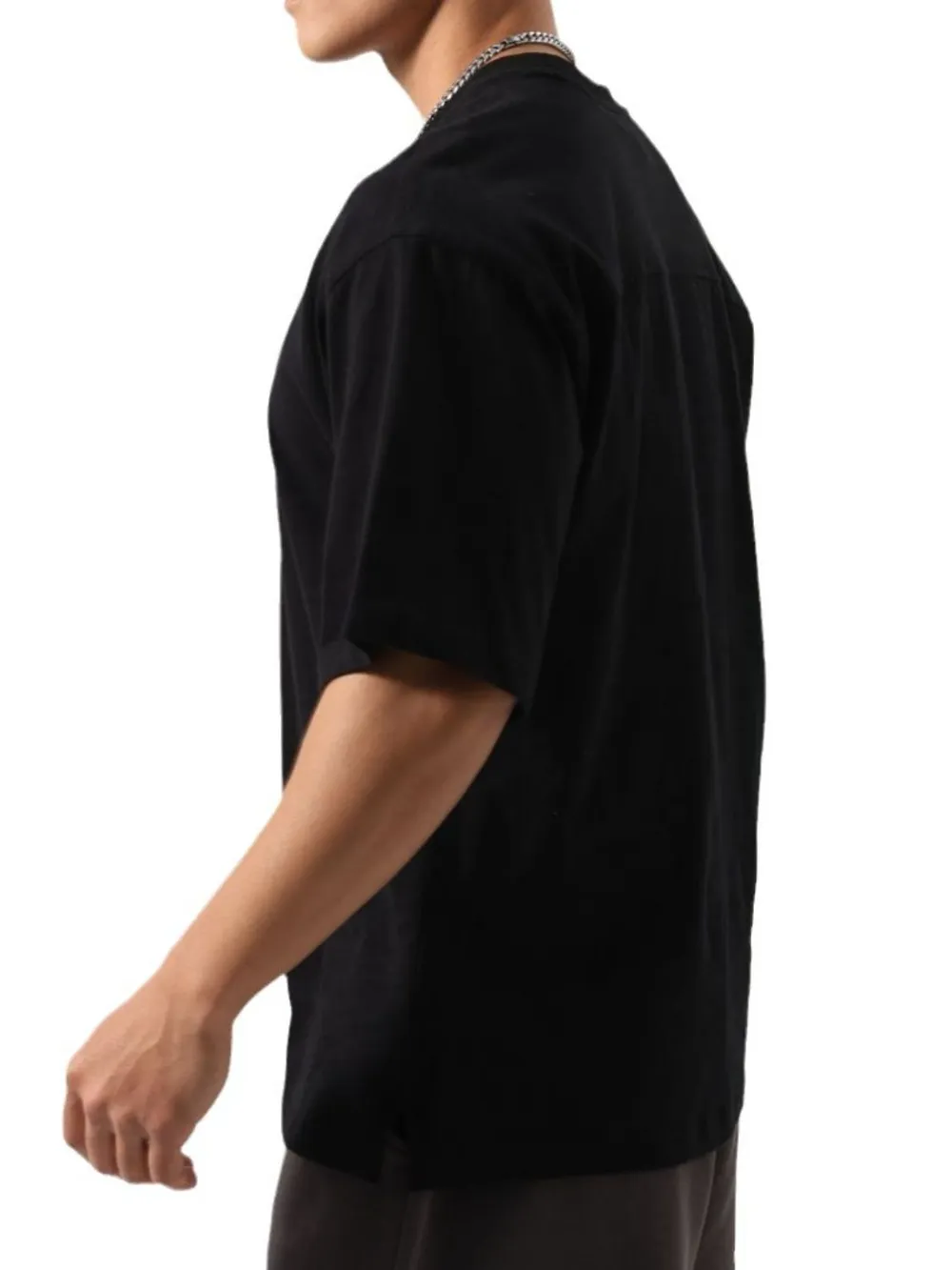 Men's Plus Size Round Neck Half Sleeve T-Shirt, image 7