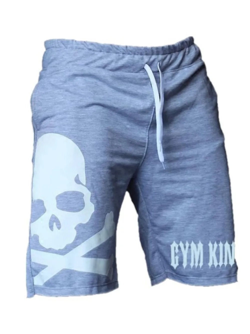 Men's Skull Drawstring Shorts, image 4