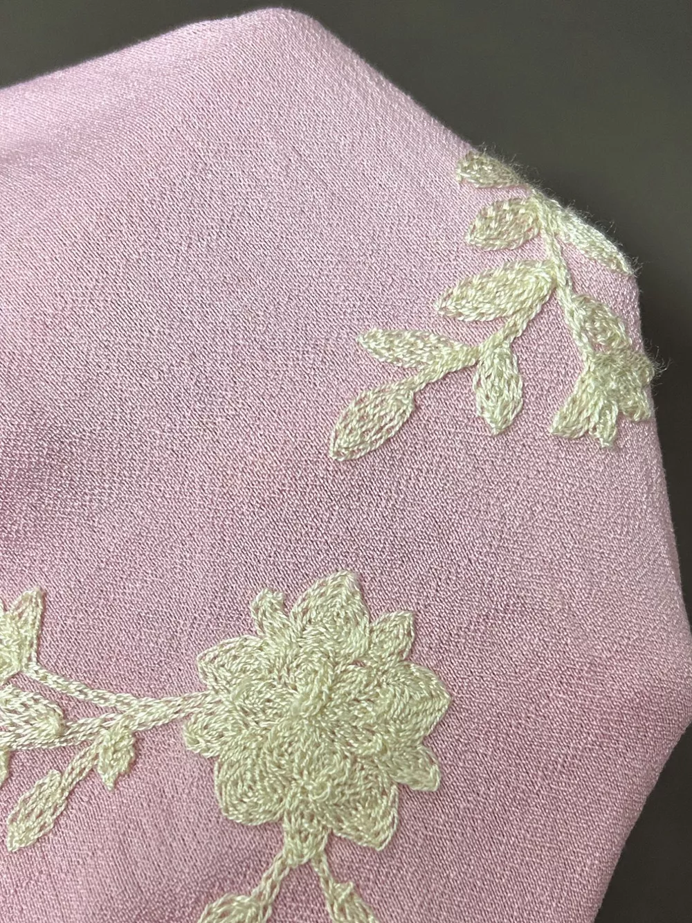 Floral Embroidered Button Down Shirt, image 2