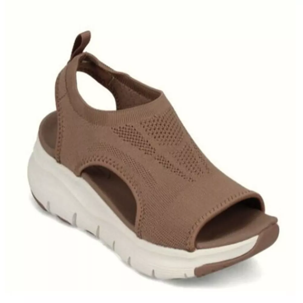Open Toe Wedge Sandals, image 4