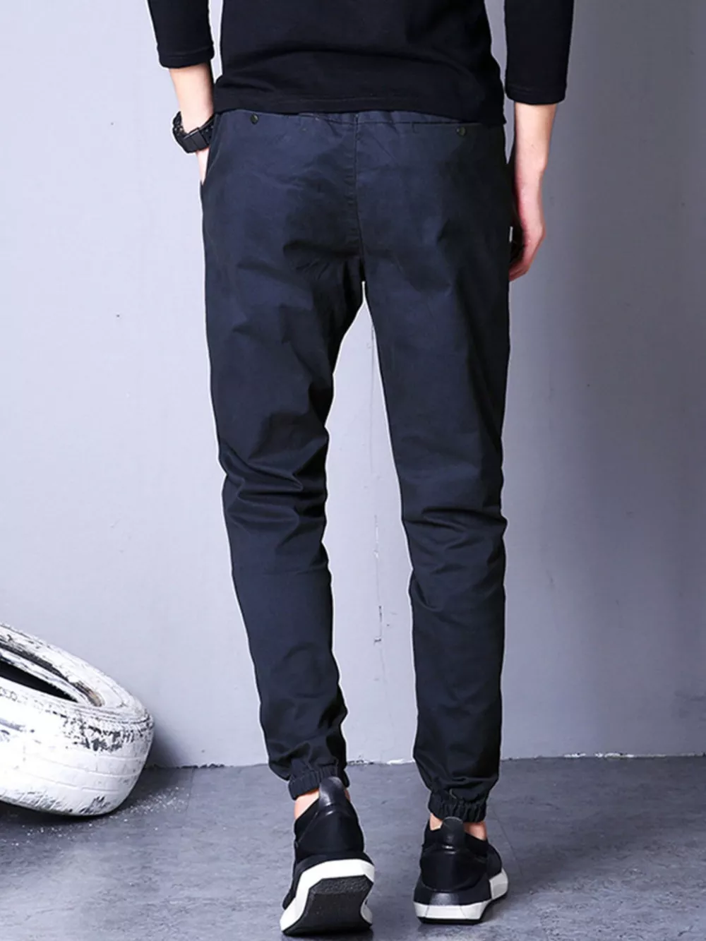 Men's Casual Drawstring Joggers, image 3