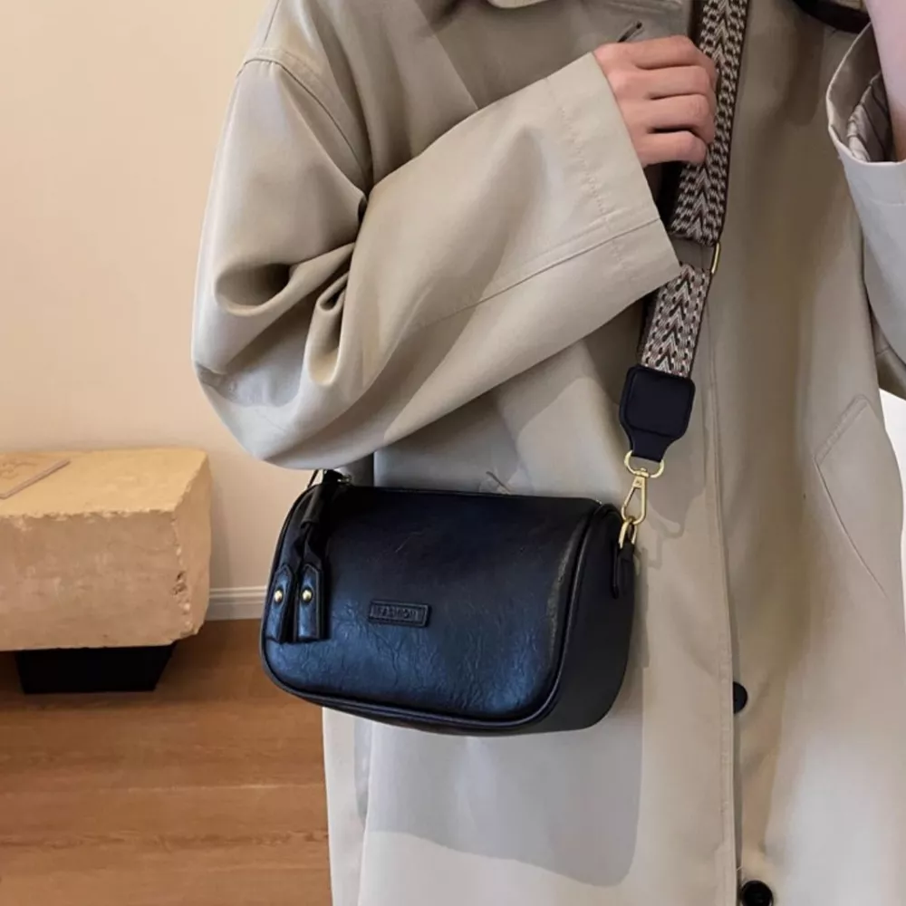 Wide Strap Crossbody Bag, image 3