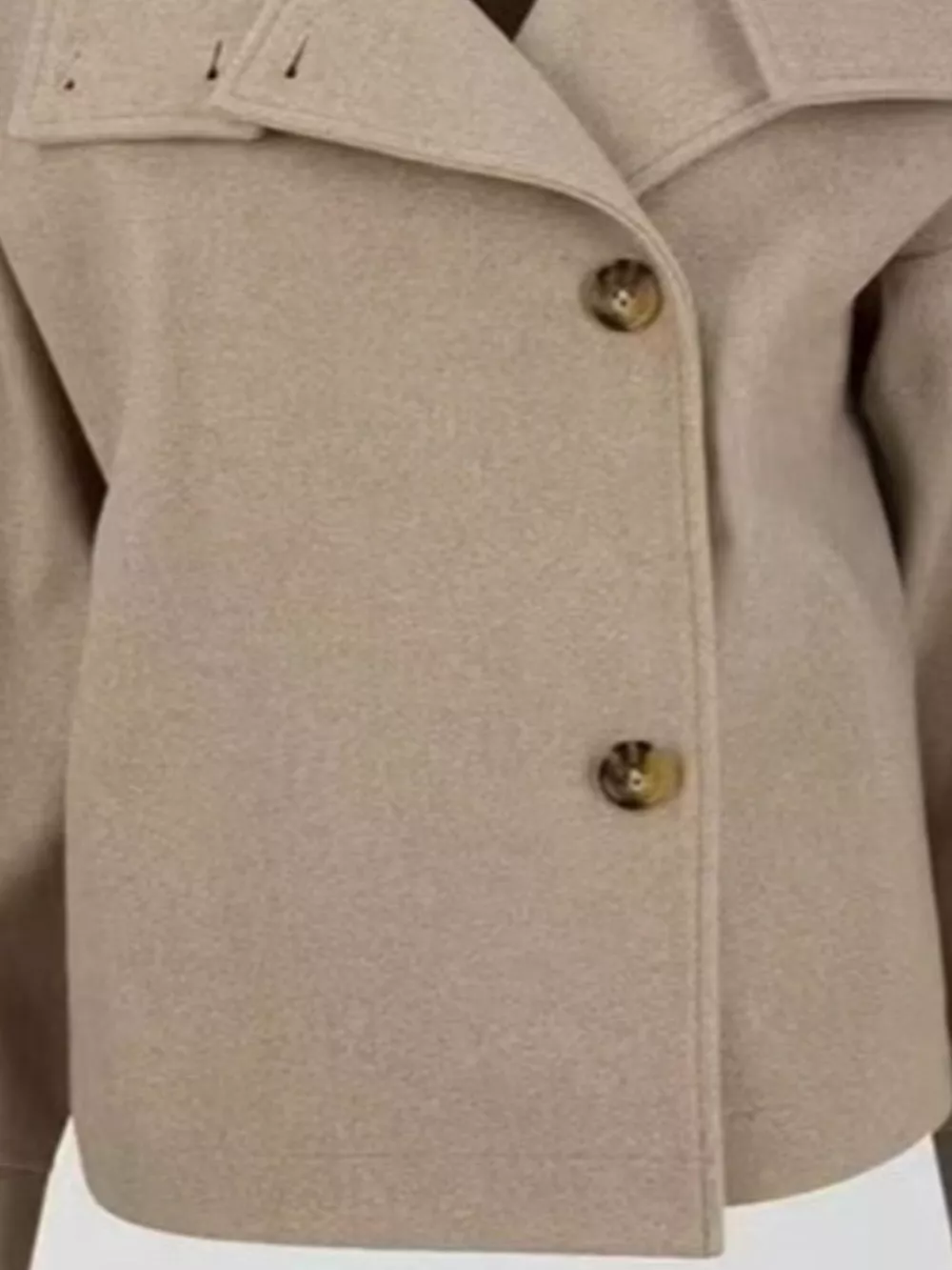Wool Blend Long Sleeve Outerwear, image 15