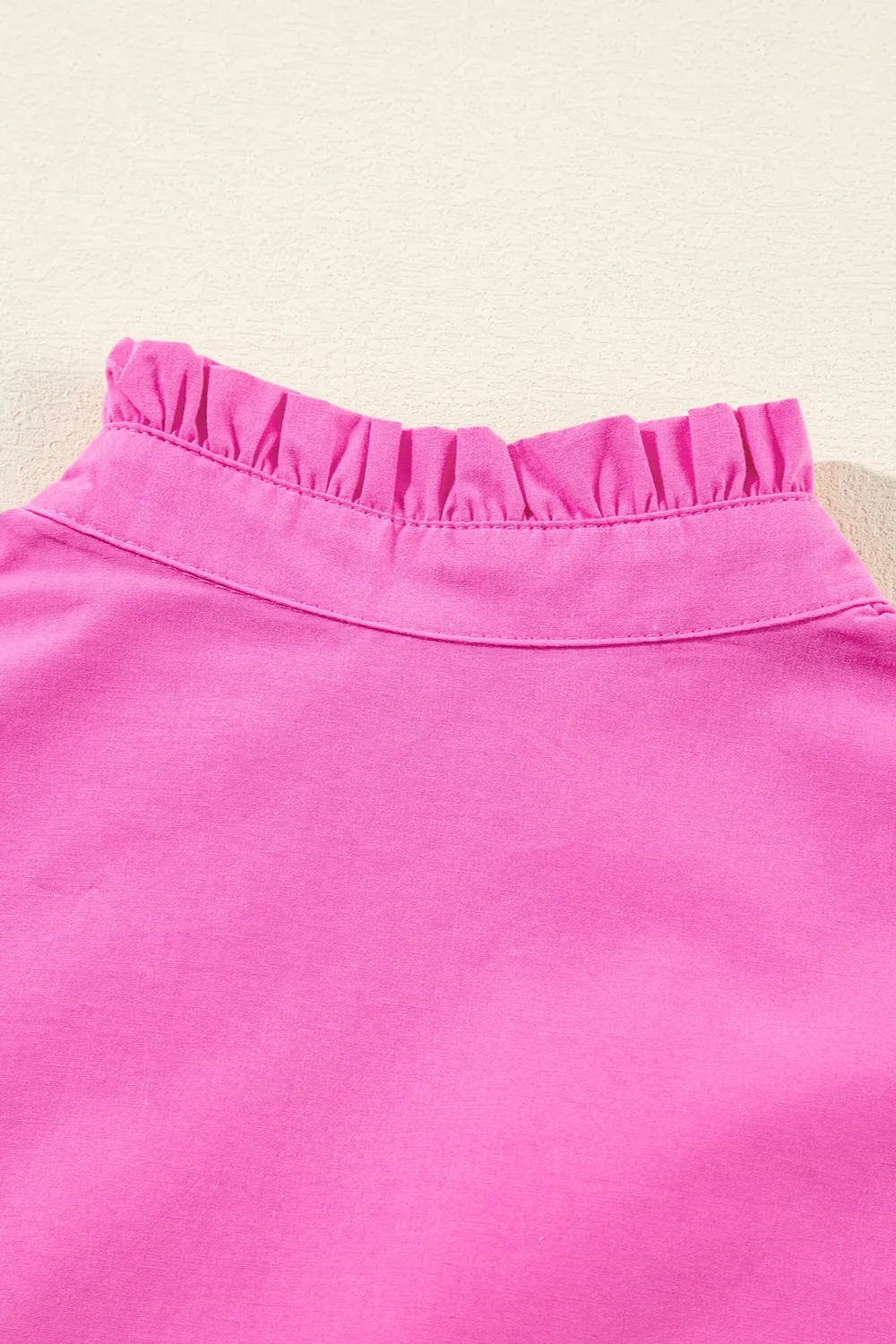 Ruffled Notched Cap Sleeve Mini Dress, image 18
