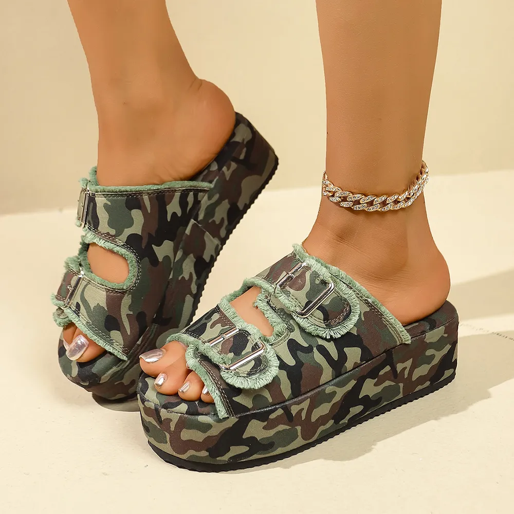 Open Toe Platform Sandals, image 4