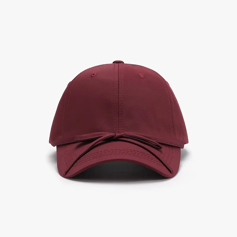 Tied Bow Cotton Baseball Cap, image 6