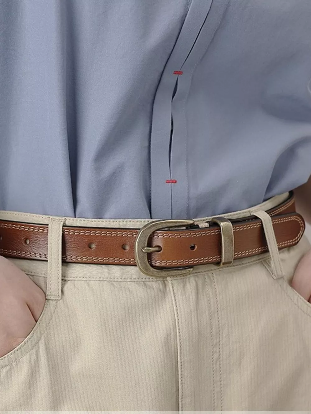 Classic Leather Belt, image 3